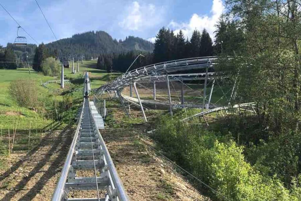 Exklusives Apartment Mit Schwimmbad Im Allgaeu Oy-Mittelberg Exterior foto